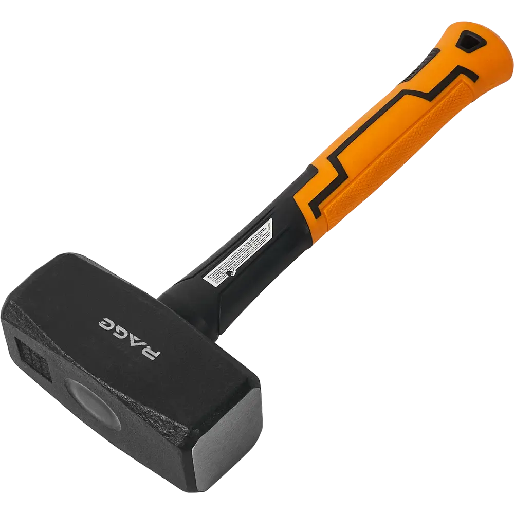 Кувалда RAGE с фиберглассовой рукояткой 2000 г для демонтажных работ 87681475 STLM-0074858