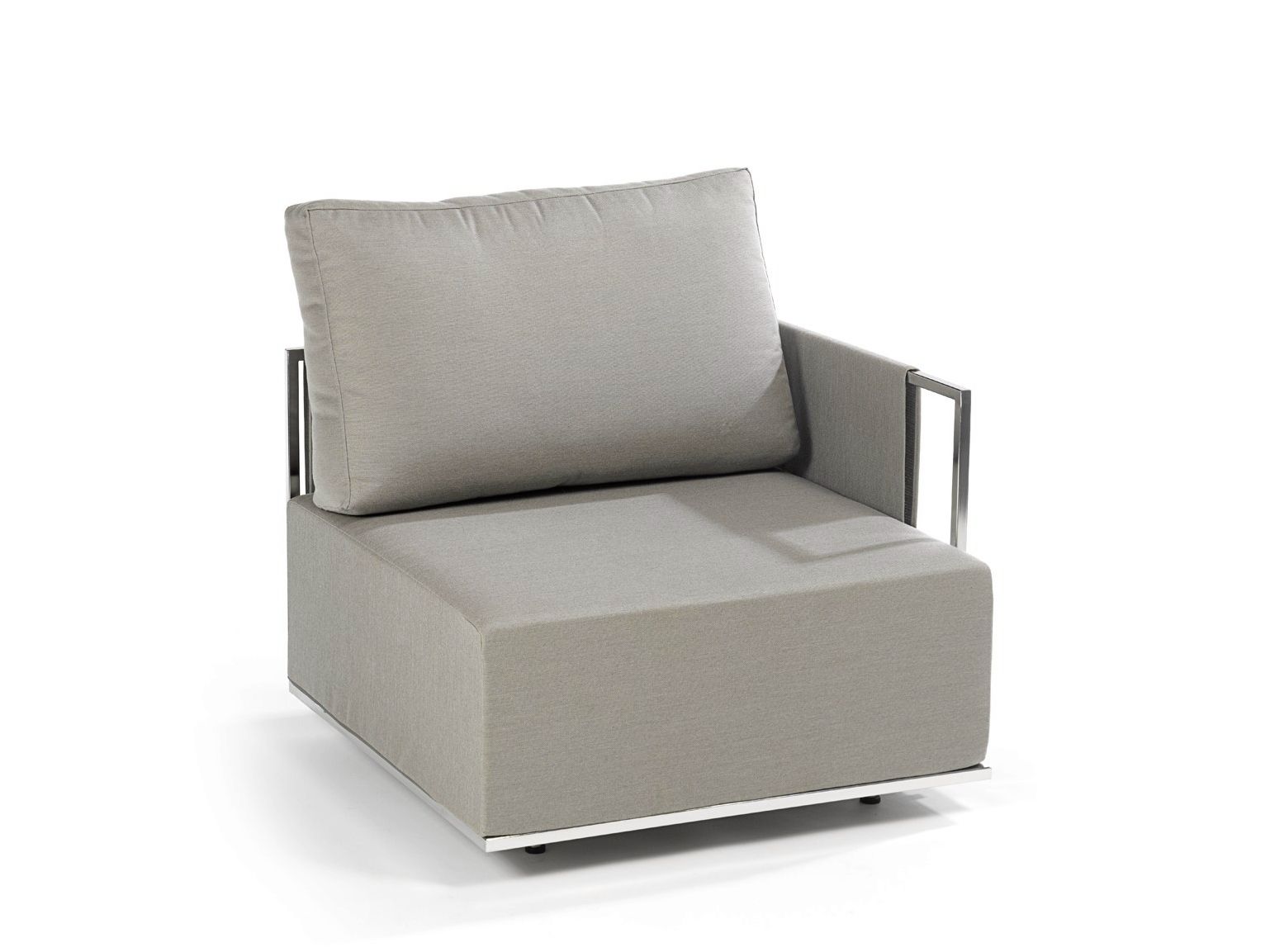 Тканевое садовое кресло с подлокотниками FISCHER MÖBEL Люкс ARCH-00014756 - Вид №4