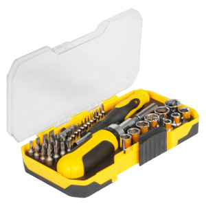 Отвертка с набором насадок FIT 56385 9088269