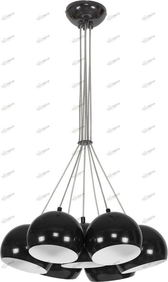 Подвесная люстра Nowodvorski Ball 6585 NOWODVORSKI ДИЗАЙНЕРСКИЕ, BALL BLACK-WHITE 186480 Черный 
