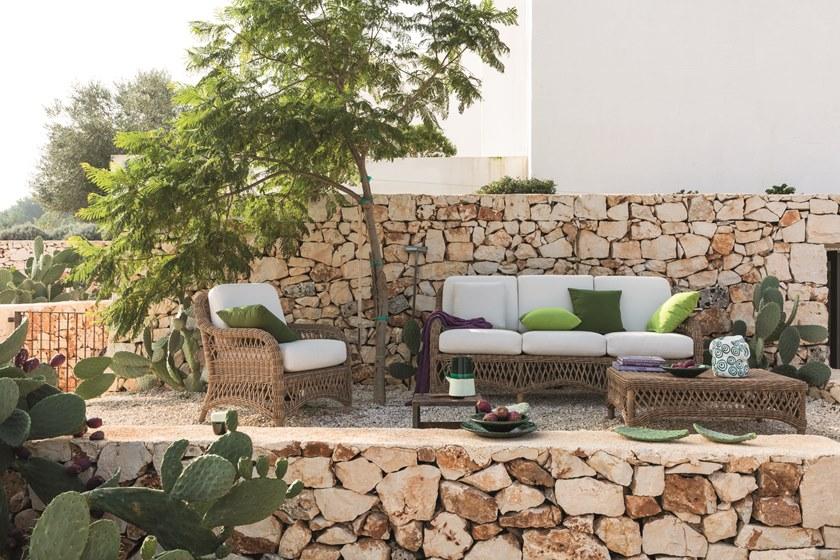 Unopiù Низкий прямоугольный журнальный столик из waprolace® Olimpia Tabreol - Вид №1