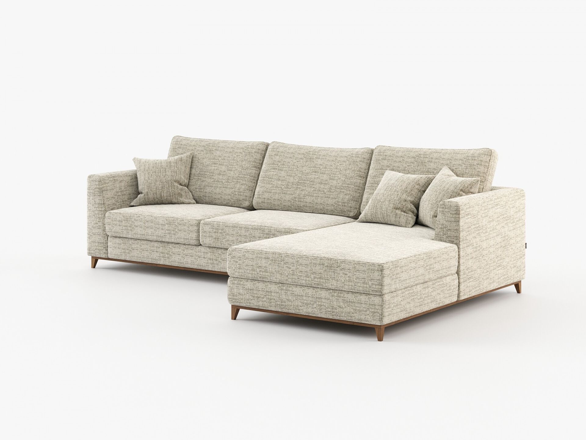 Тканевый диван с полуостровом Laskasas ARCH-00050829 - Вид №9