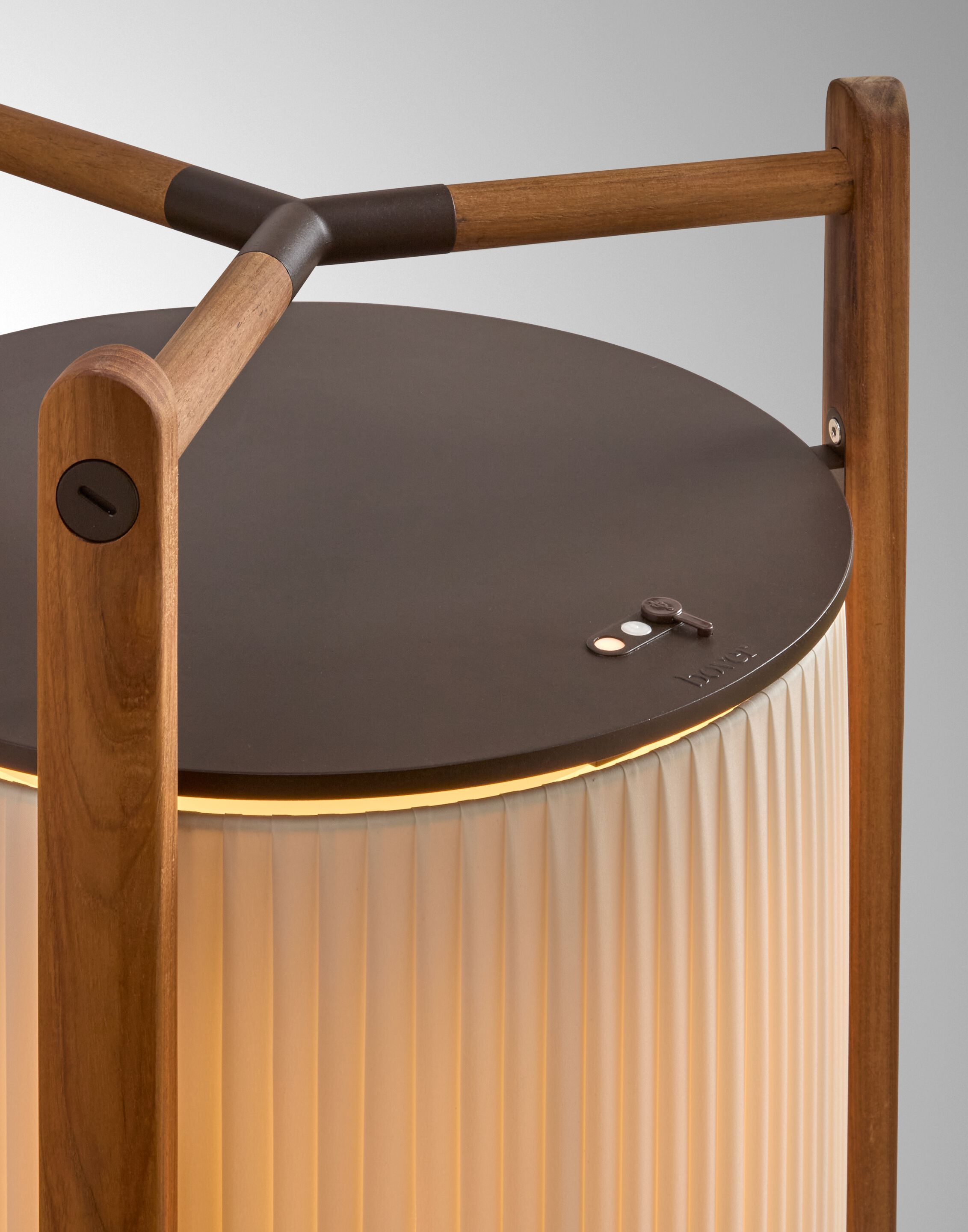 Деревянный светодиодный торшер с регулируемой яркостью Bover Kando ARCH-00053849 - Вид №15