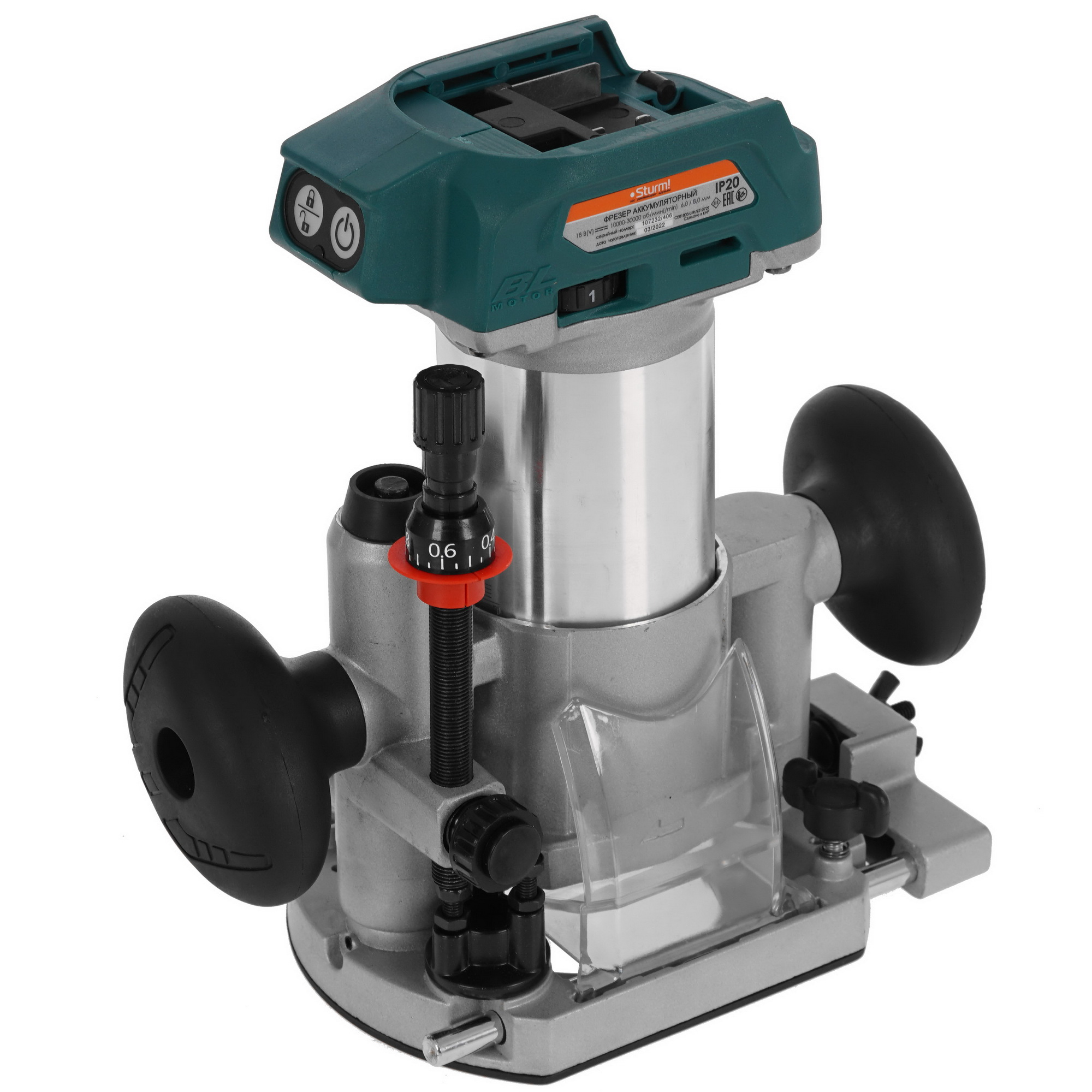Фрезер Sturm! CER1803 1BatterySystem 18V  , Без ЗУ, Без АКБ 9938078 STDN-0128134