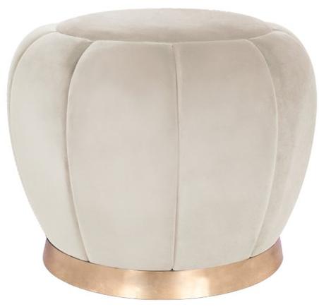 Essential Home Круглый пуф из ткани Florence sun-id-1506235 - Вид №1