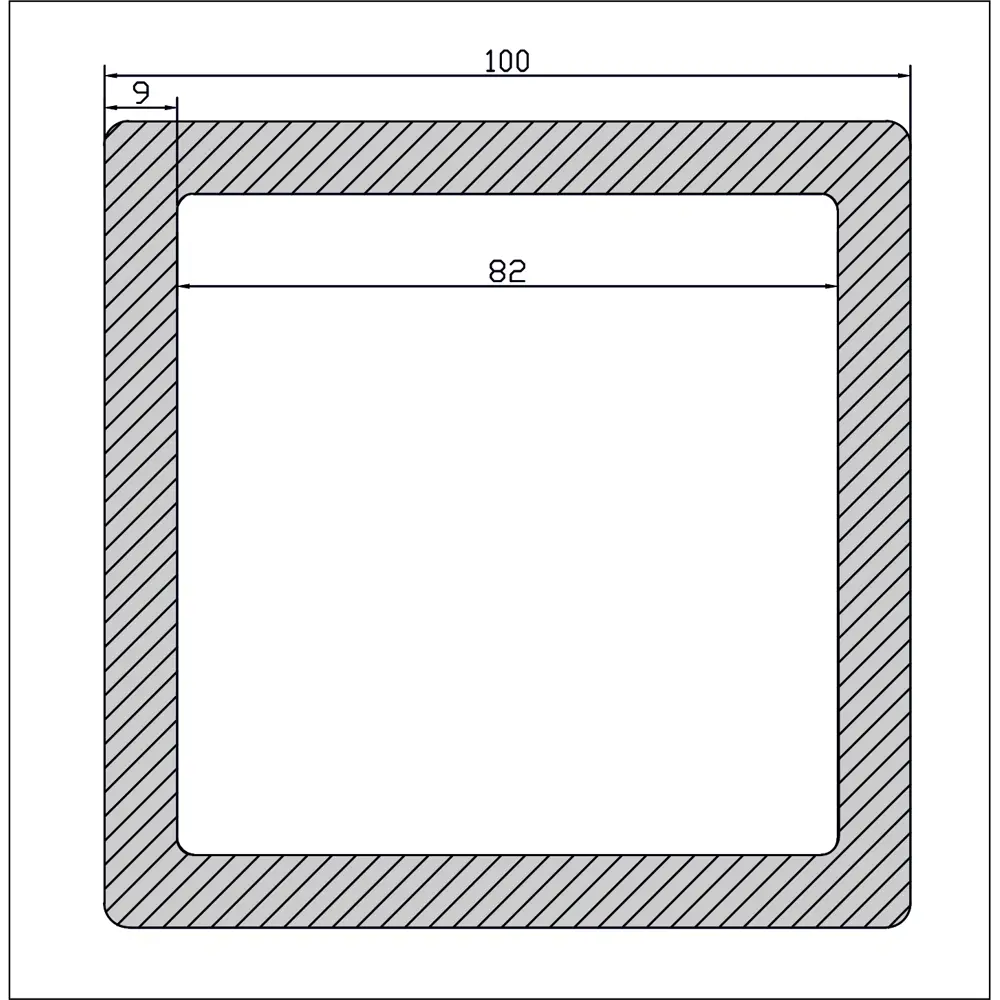 Столб T-Decks для модульных ограждений 100×100×3000 мм венге 88779119 STLM-1014811 - Вид №6