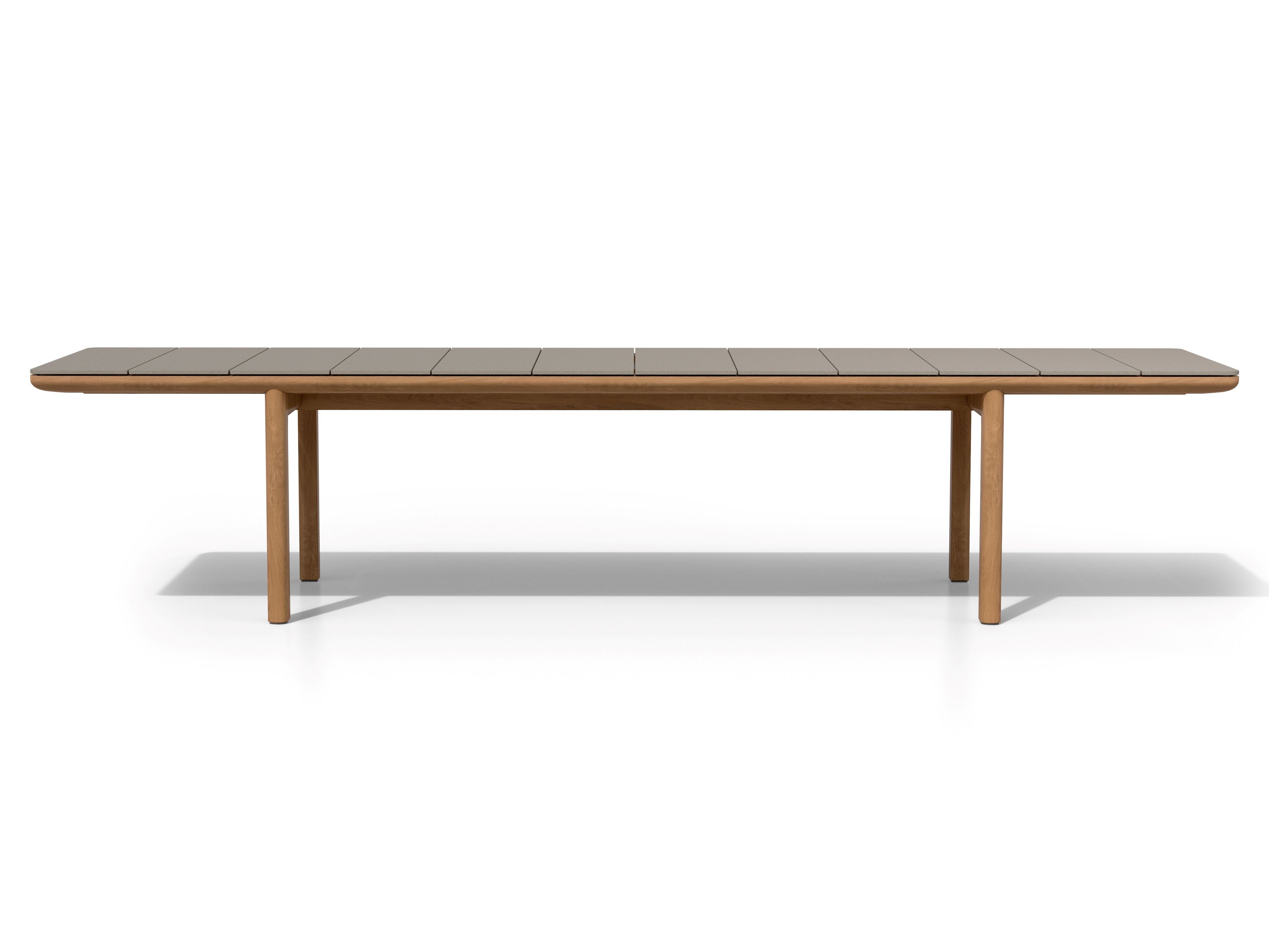 Прямоугольный обеденный стол из тикового дерева TRIBÙ Amanu ARCH-00068627