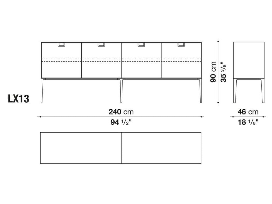 Шкаф с распашными дверями Maxalto ARCH-00063526 - Вид №4