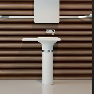 VS002 Напольная раковина стоящая прямоугольная Inbani