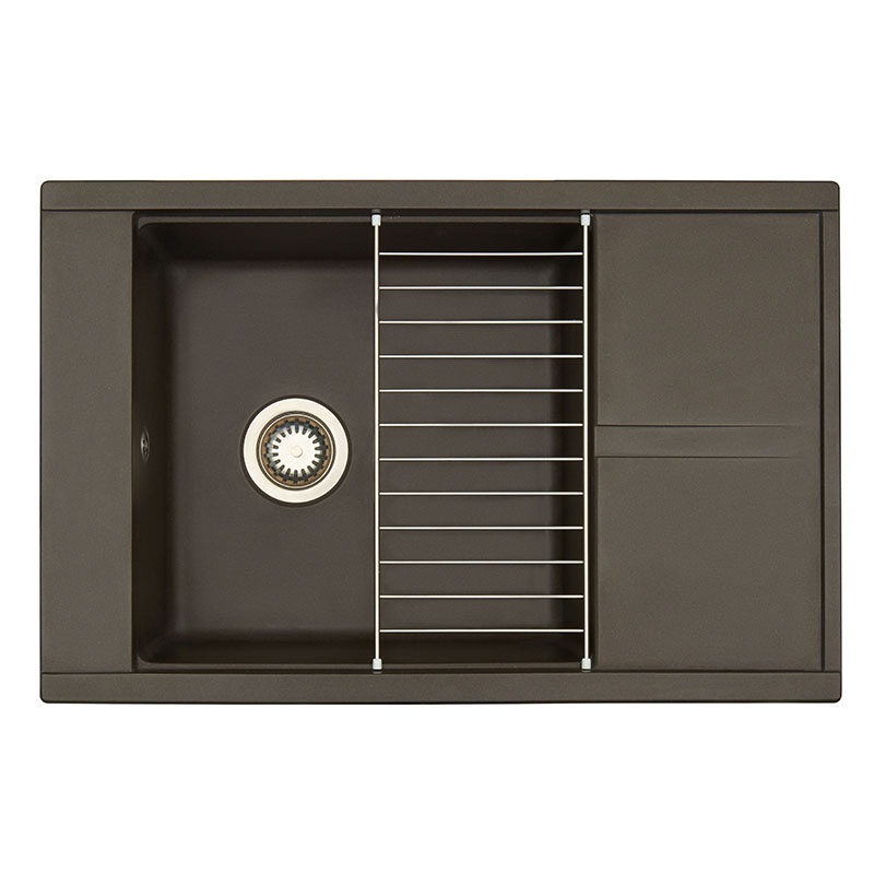 1A715132DE280 Мойка кухонная прямоугольная AQUATON ДЕЛИЯ - Вид №3