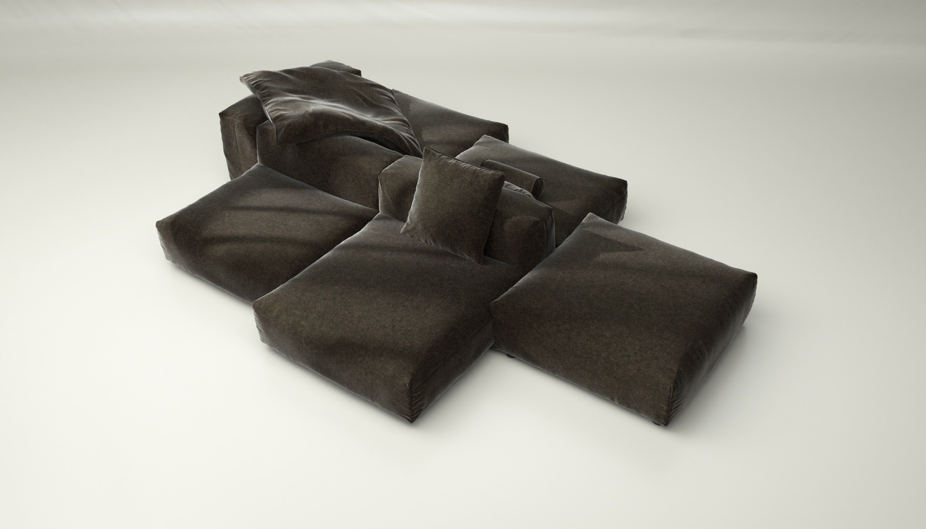 Двухсторонний модульный диван vetsak Suave ARCH-00024041 - Вид №3