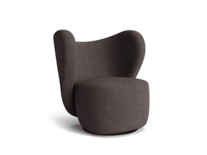 Льняное вращающееся кресло