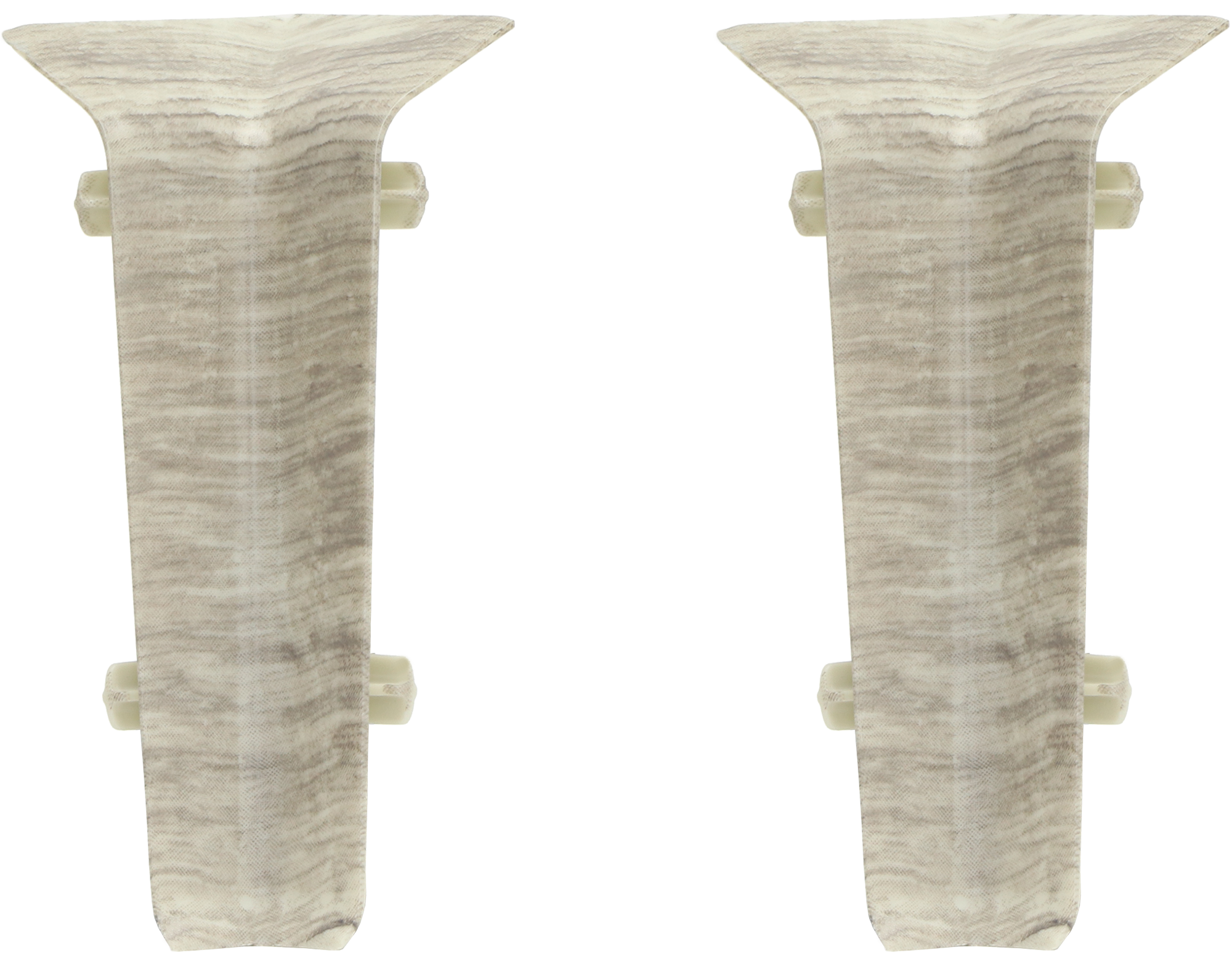 83411553 Угол для плинтуса внутренний Дуб Турне 80 мм 2 шт. STLM-0041139 Santreyd 