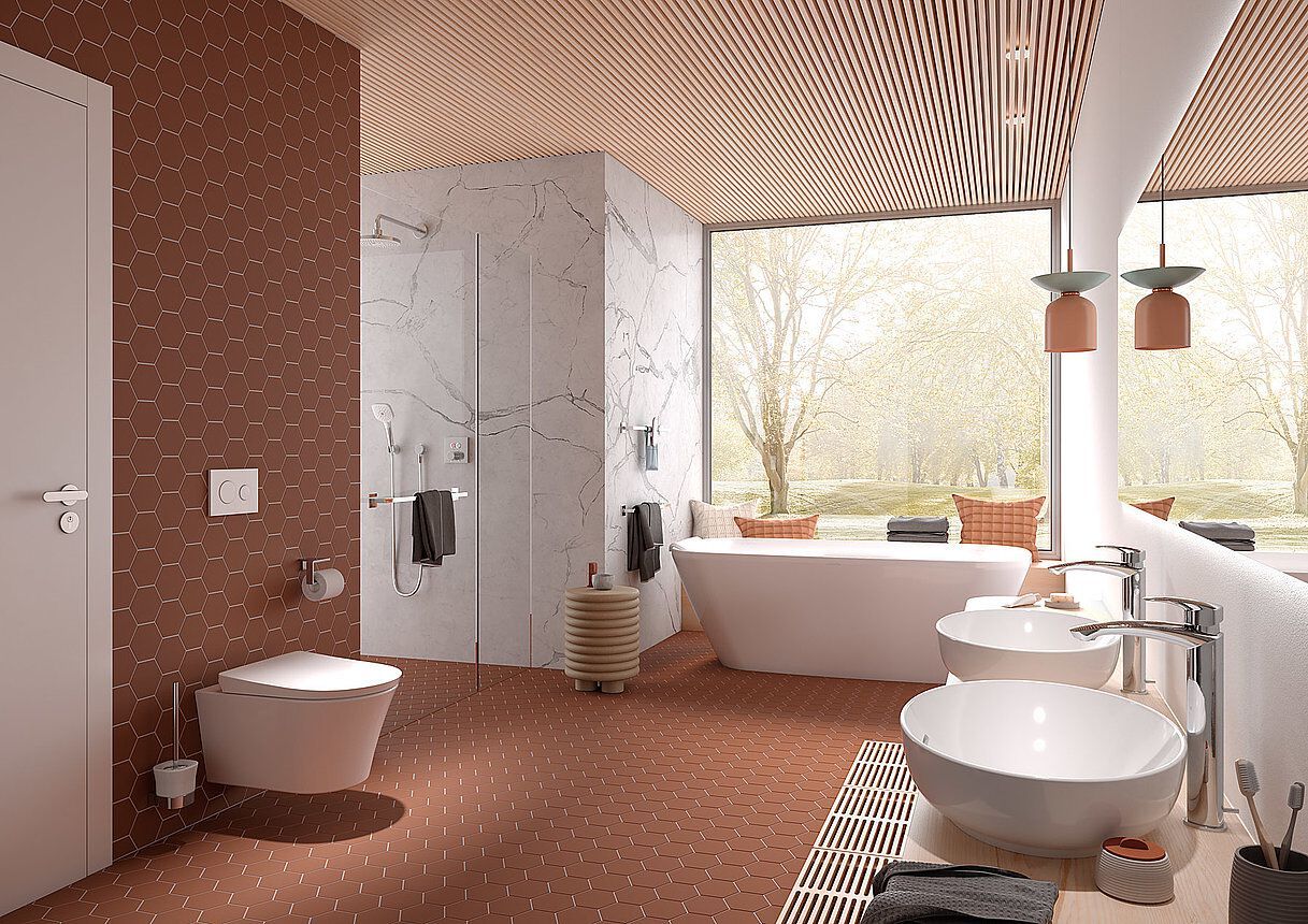 Керамический подвесной туалет биде TOTO GP ARCH-00120712 - Вид №1