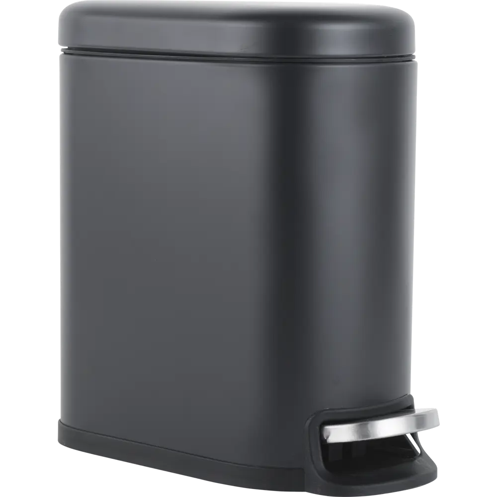Контейнер для мусора Sensea Remix Slim 5 л цвет чёрный STLM-2076312 - Вид №6