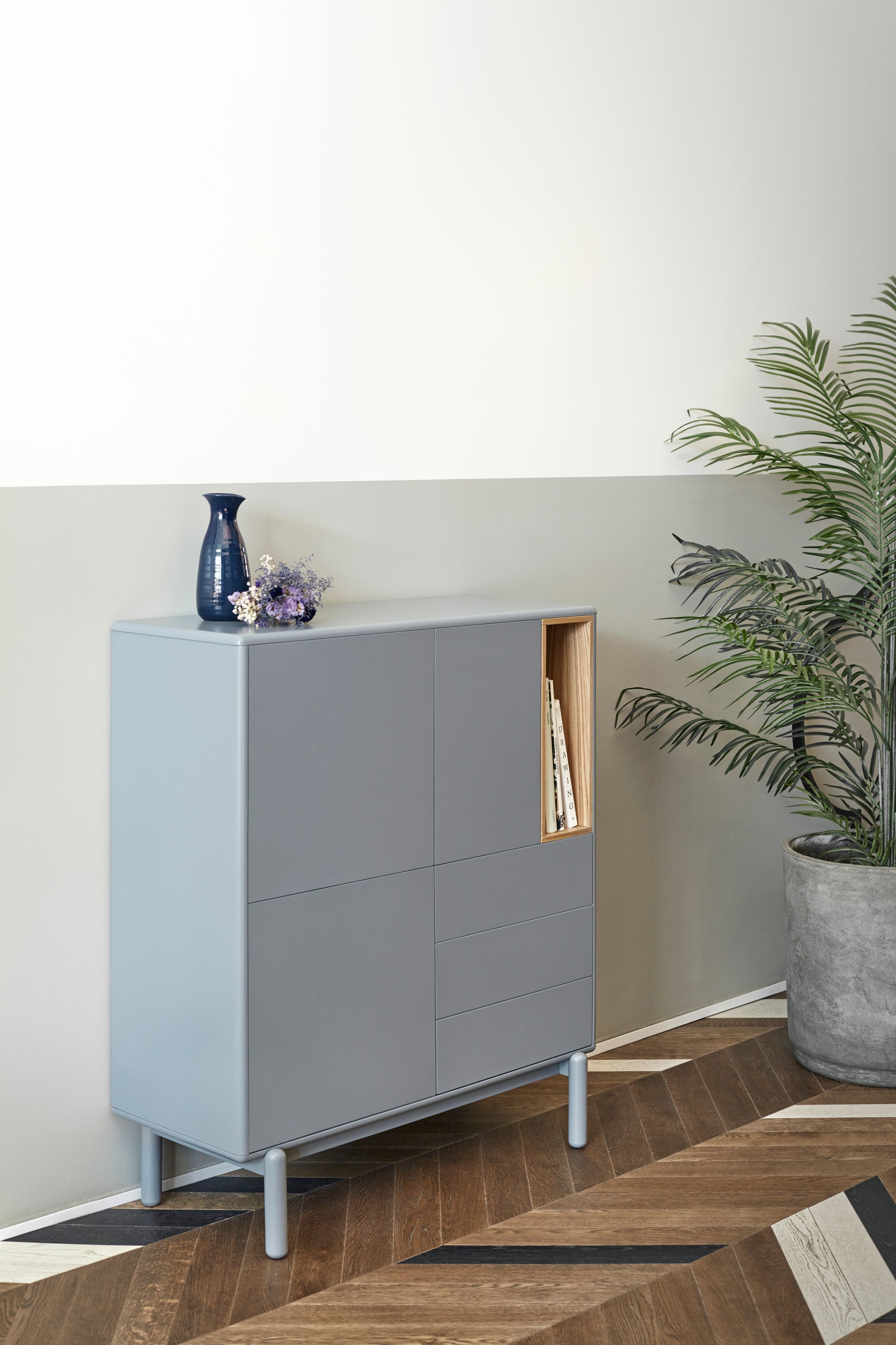 Шкаф из МДФ с распашными дверцами и ящиками TEULAT Corvo ARCH-00150024 - Вид №10