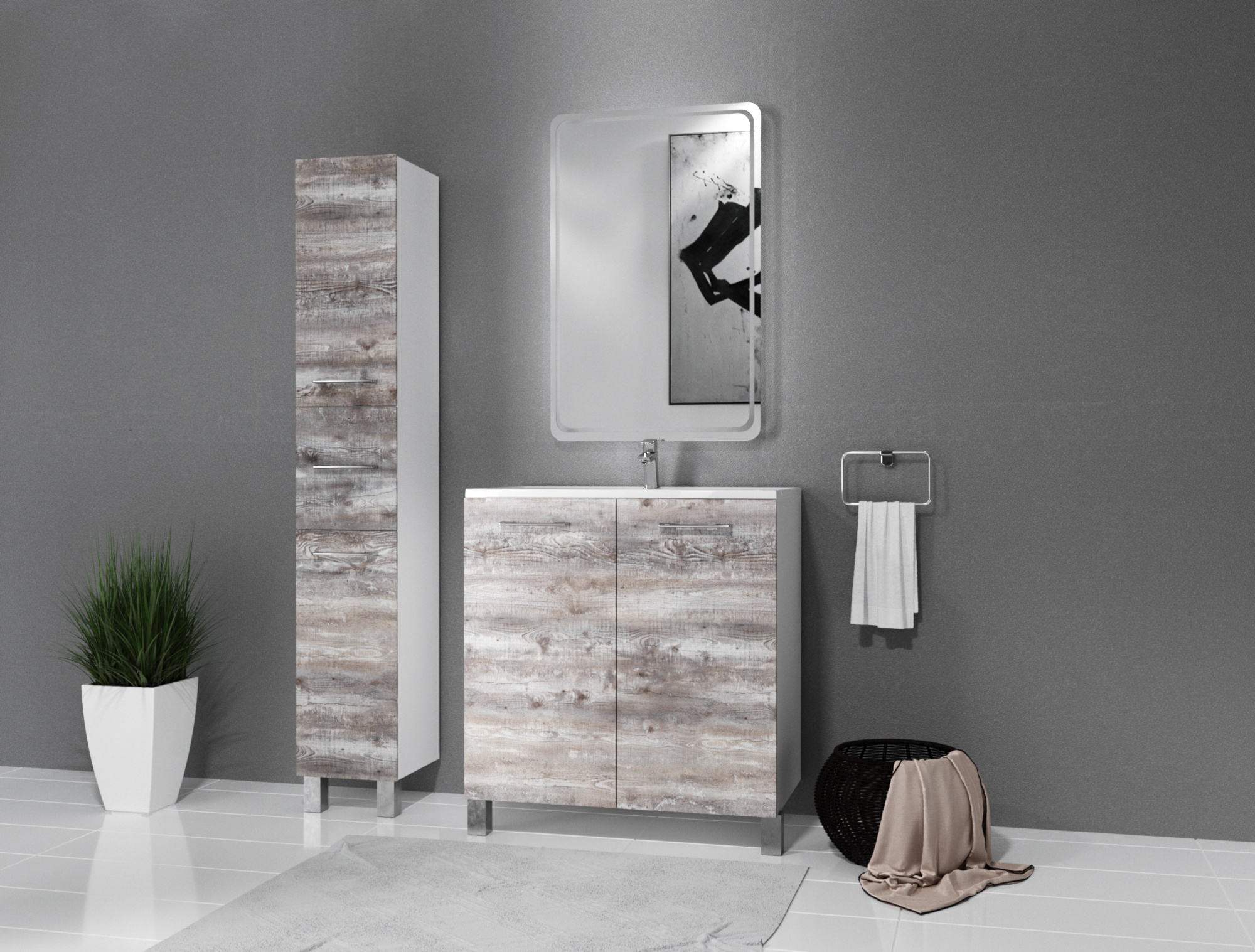 У52209 Зеркало Modern 60 1 Marka  - Вид №1