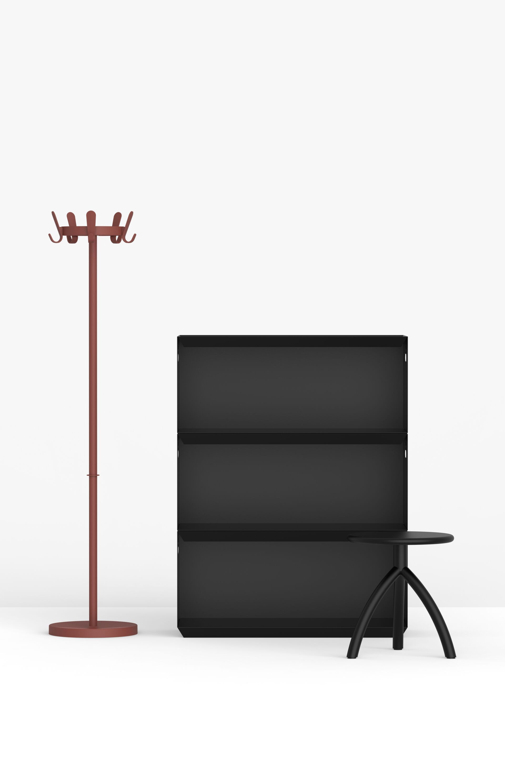 Алюминиевый табурет с порошковым покрытием FUNCTIONALS STOOL ARCH-00123495 - Вид №20