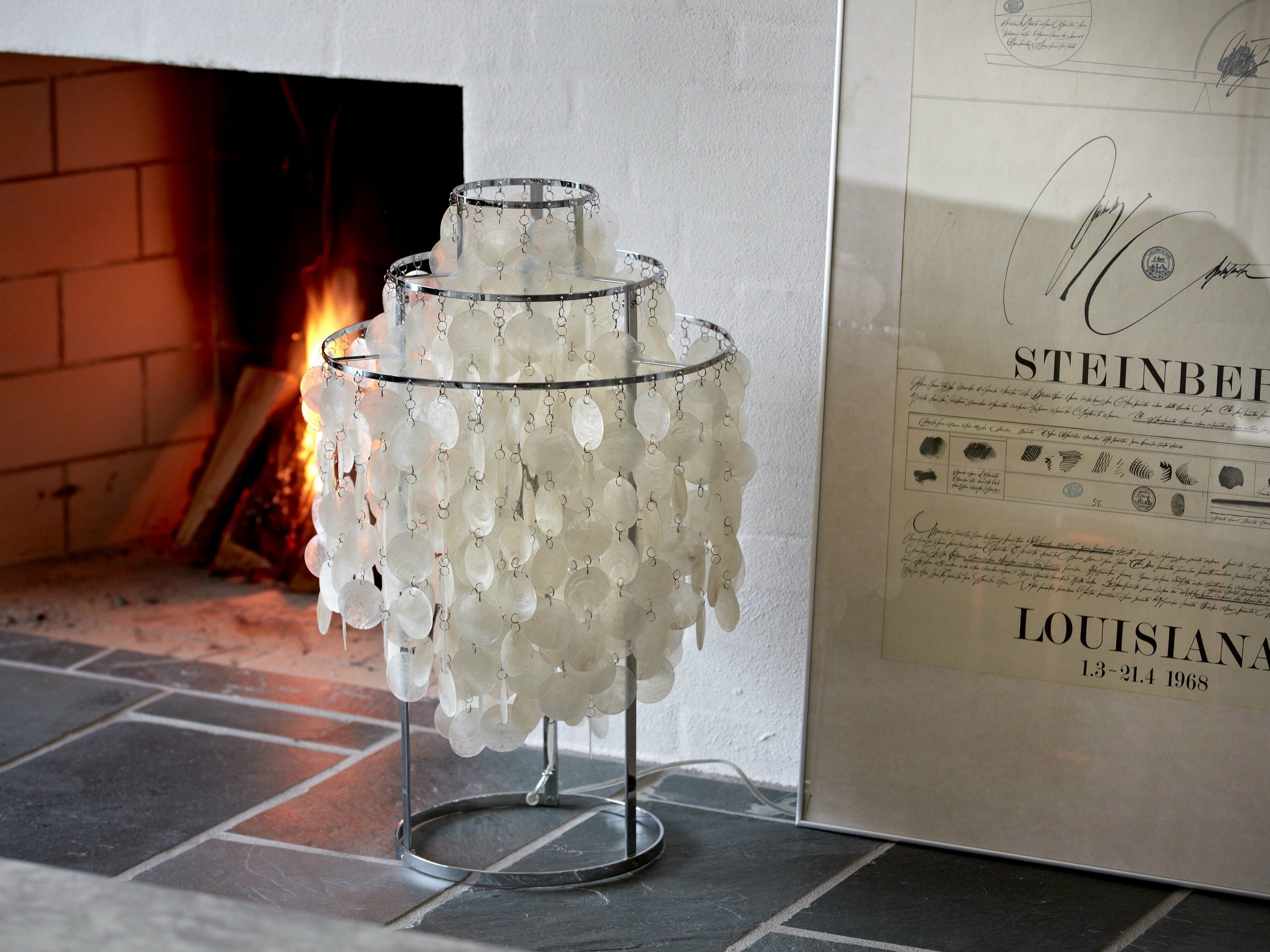 Настольная лампа из перламутра VERPAN Fun Mother of Pearl ARCH-00144929 - Вид №2