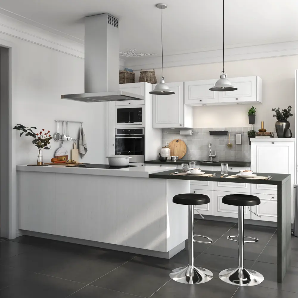 Сиденье для барного стула DELINIA Бернен круглое 35х35 см черное 89132397 STLM-0078838 - Вид №9