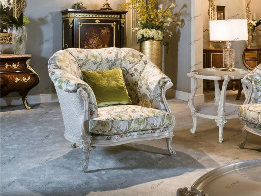 Bellotti Ezio Кресло из ткани с подлокотниками 4960 4962 