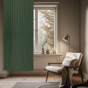 Штора WITERRA димаут зеленая 200x300 см с универсальным креплением 89427496