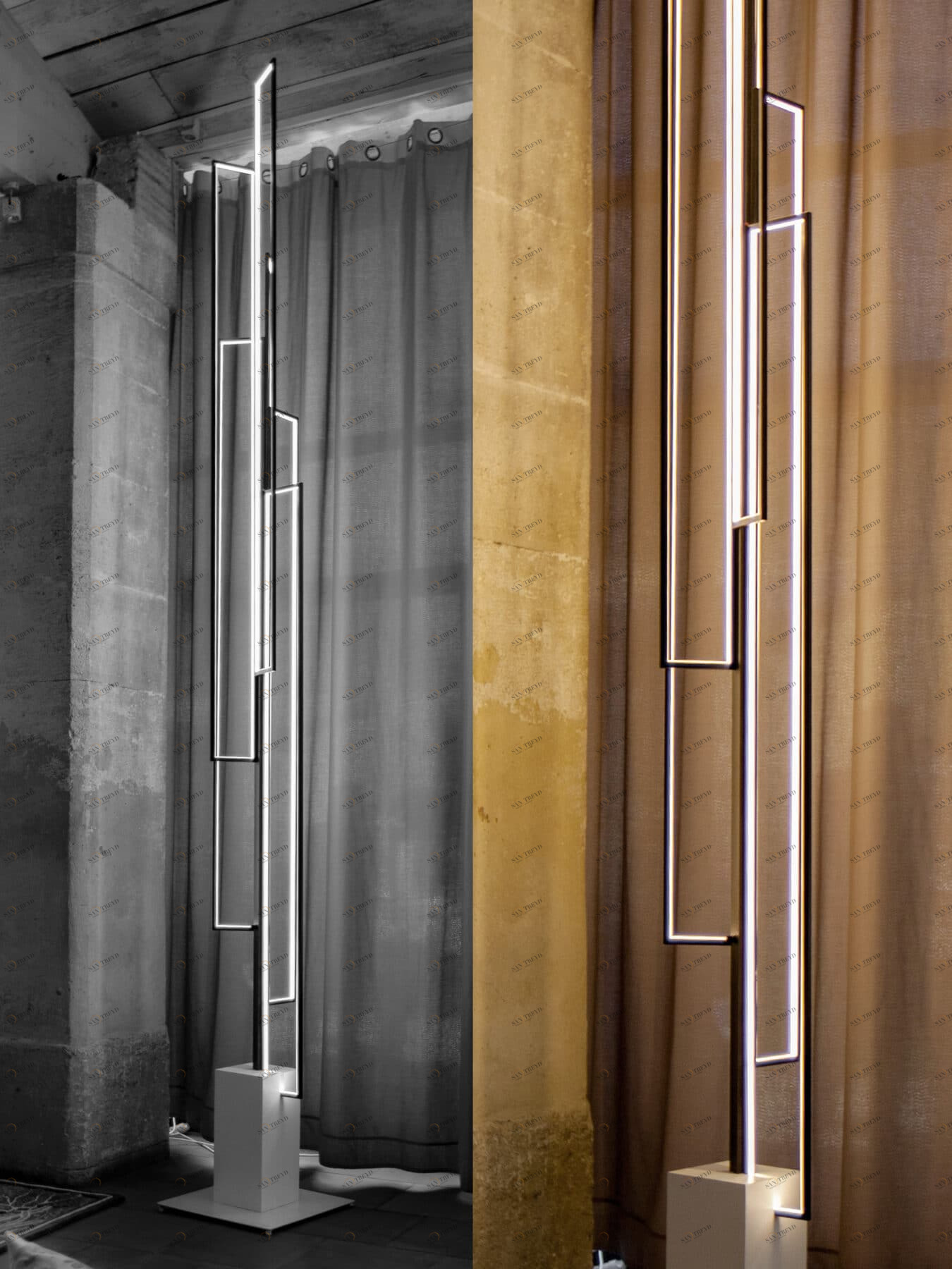 Освещение 104 Х 42 см Miré Vertigo Cinier 6000 k sun-id-1218195