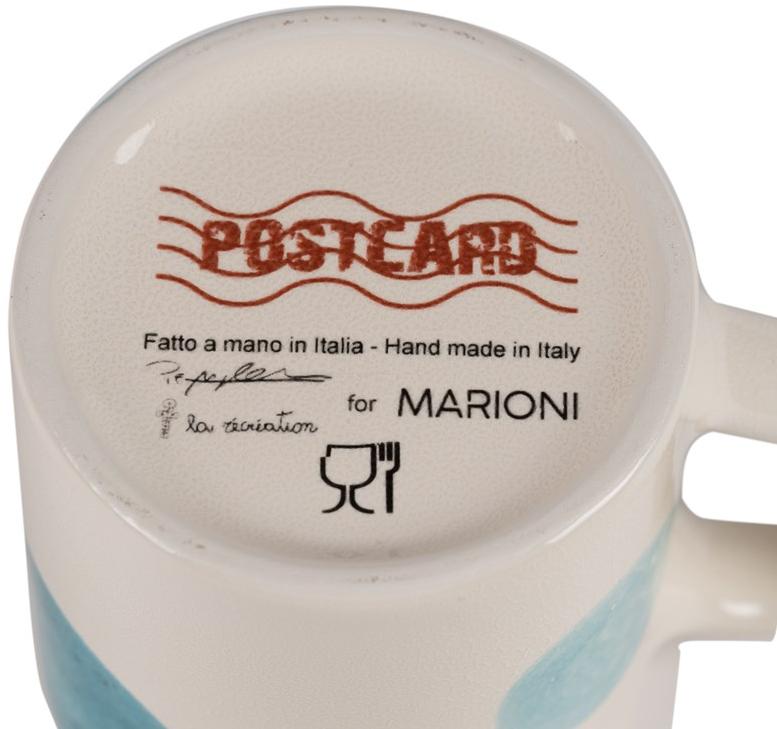 MARIONI Кружка из керамики Postcard 01248f - Вид №3