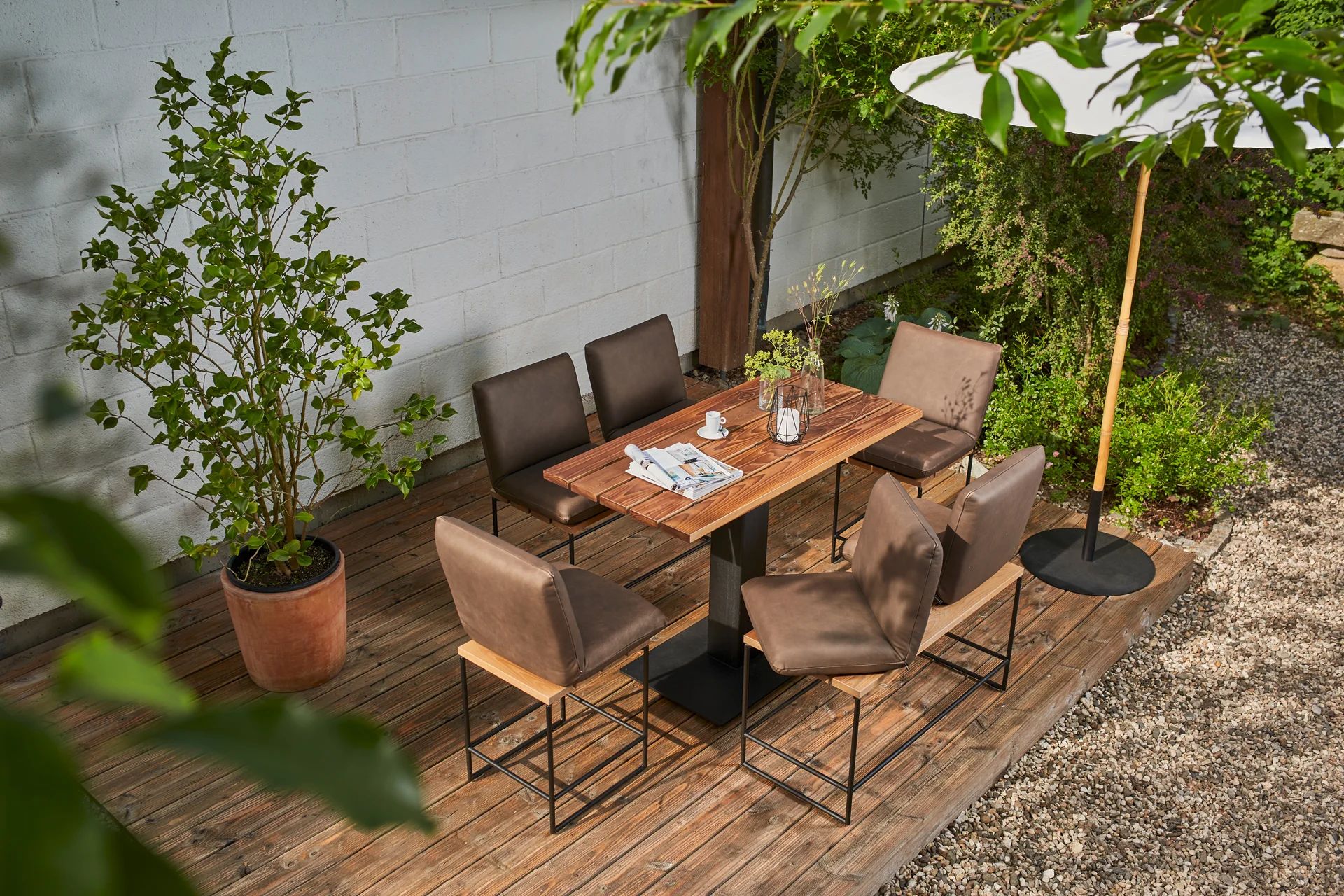 Высокий прямоугольный садовый стол Bullfrog OD Thekla ARCH-00068979 - Вид №4