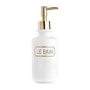 Дозатор для жидкого мыла Wess Le Bain Blanc цвет золотой 82260745 STLM-2209868