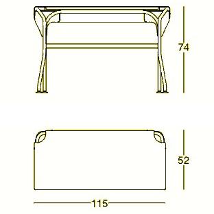 Zanotta Письменный стол из стали и кожи sun-id-1463778 - Вид №4