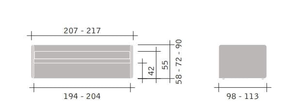 Раскладной диван-кровать Flou DUETTO ARCH-00004972 - Вид №9