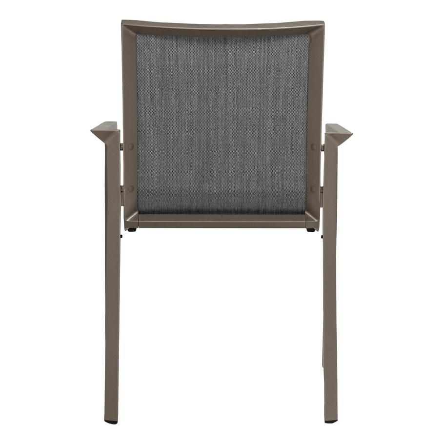 Штабелируемый садовый стул с подлокотниками JANUS et Cie TRIG ARCH-00073016 - Вид №3