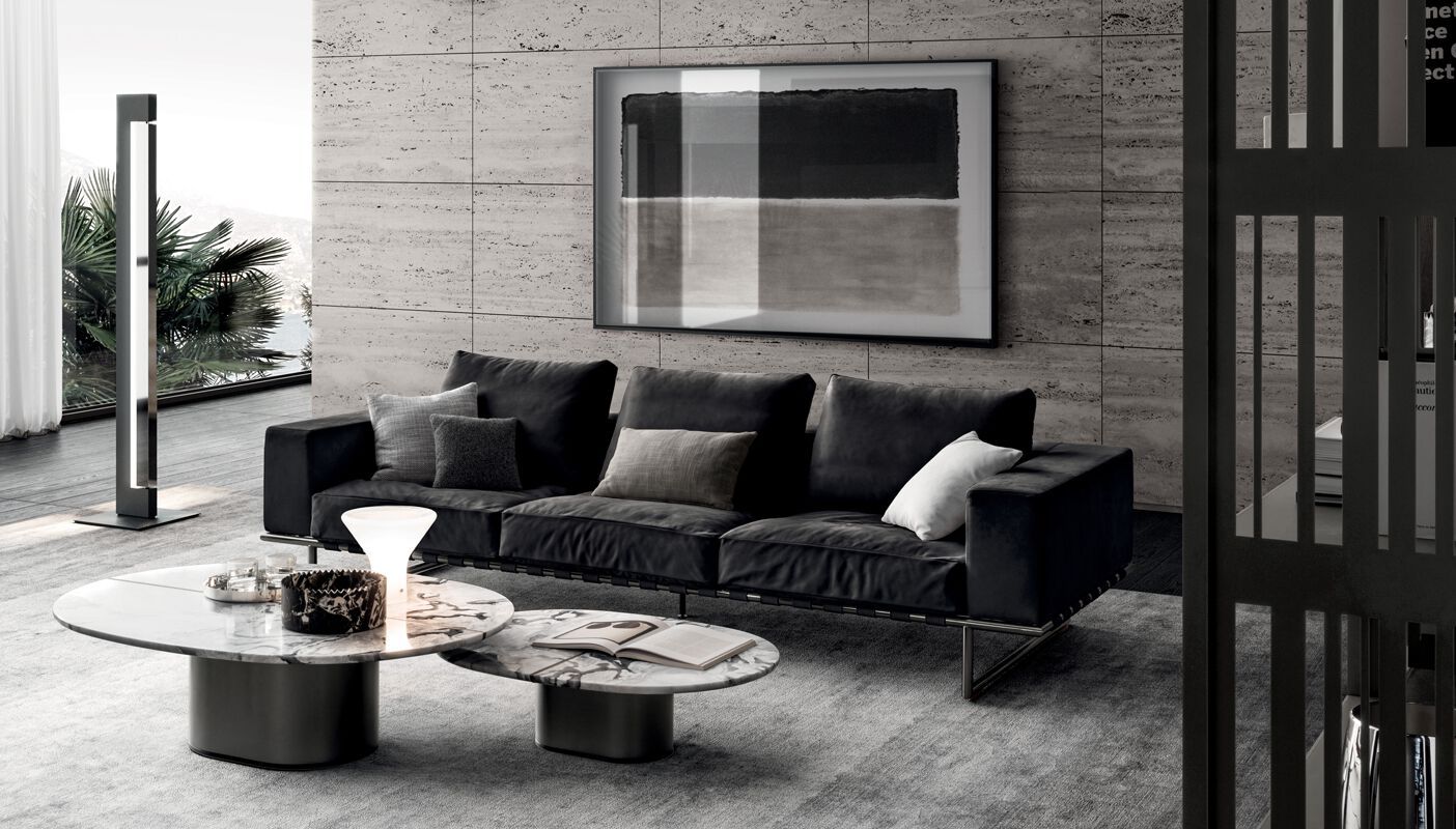 3-местный кожаный диван i 4 Mariani ARCH-00051452 - Вид №3