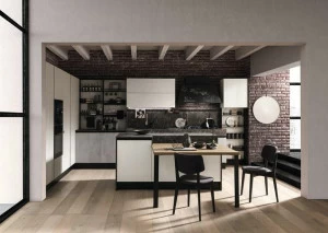 Febal Casa Модульная кухня из меламина с островом