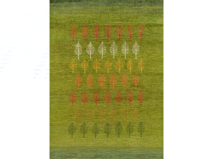 Прямоугольный шерстяной ковер Zollanvari Gabbehs Flora &amp ARCH-00065146