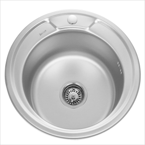 91275543 Кухонная мойка 72012 49x49x16 см цвет серый STLM-0531648 SINKLIGHT