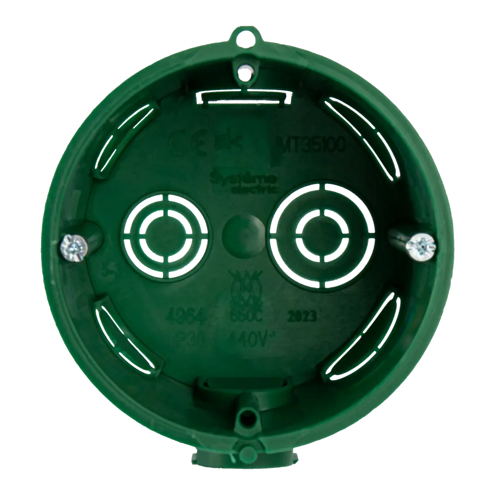 Подрозетник SYSTEME ELECTRIC для бетонных стен с саморезами 13353198 STLM-1363924 - Вид №2