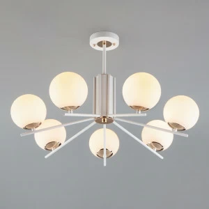 Потолочная люстра Eurosvet Lucas 70092/7 белая EUROSVET LUCAS 220582 Белый