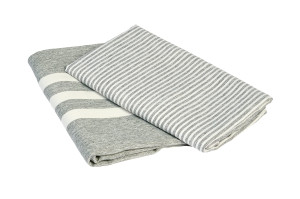 90585357 Наволочка вискоза 70х70см серая 2шт Н-OXY STLM-0295809 SN TEXTILE