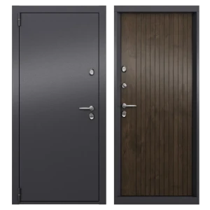 Дверь входная металлическая Стартер Про 95x205 см левая акация темная