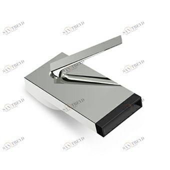 ZHI349 Смеситель для биде, однорычажный, с аэратором, гибкое подключение, без слива. Zucchetti Him 