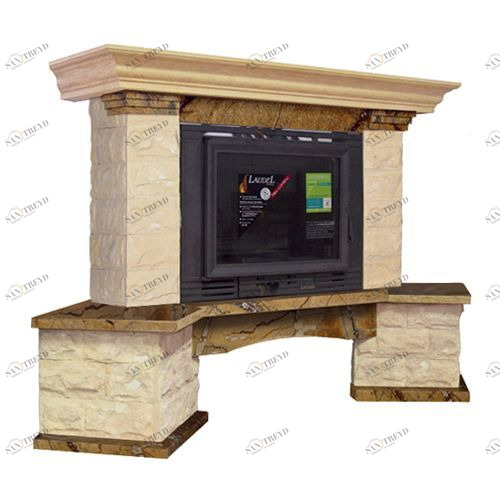 Каминная облицовка Bella Italia DIANA угловая 1823