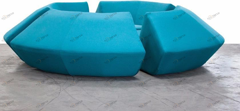 Officine Tamborrino Модульный секционный диван sun-id-1476450