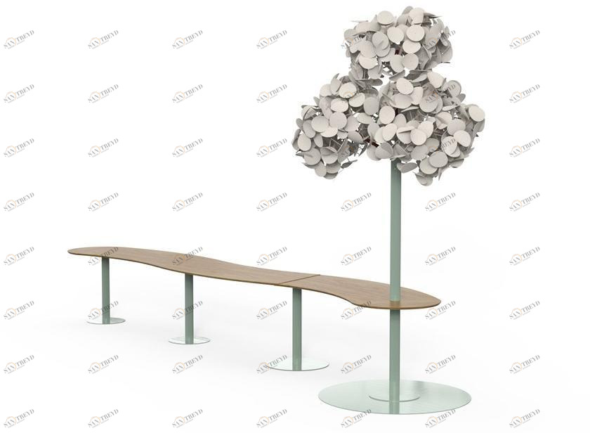 Green Furniture Concept Высокий модульный стол для совещаний Leaf lamp series sun-id-1461254