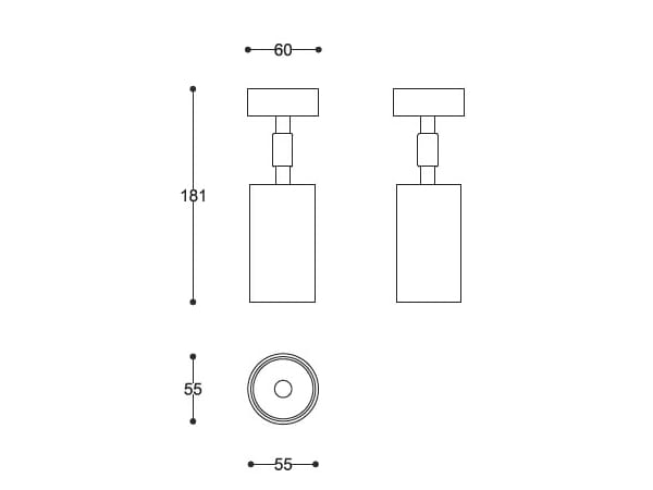 Алюминиевый настенный светильник / потолочный светильник 247LAB Twentyfour7 ARCH-00005063