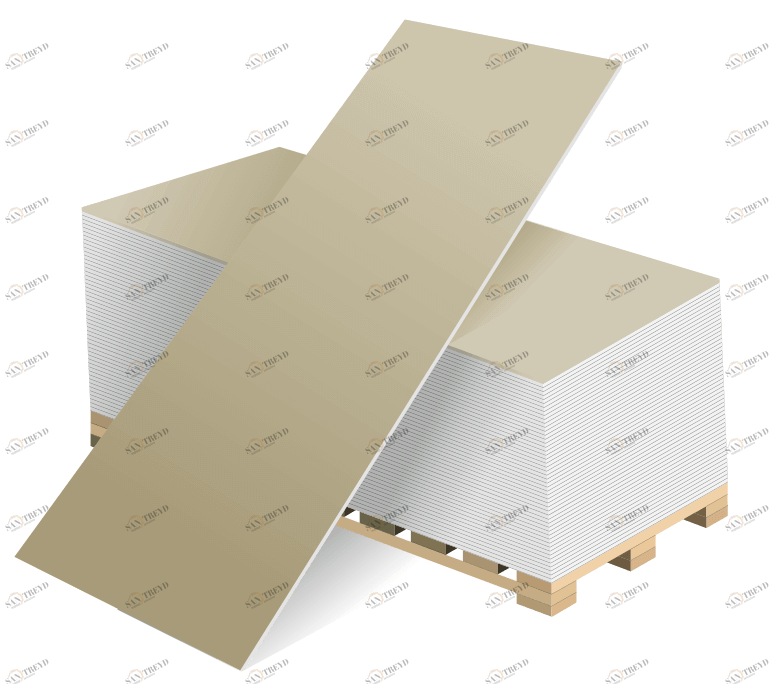 Гипсокартон ГКЛ 3000х1200х12,5мм Магма 6177