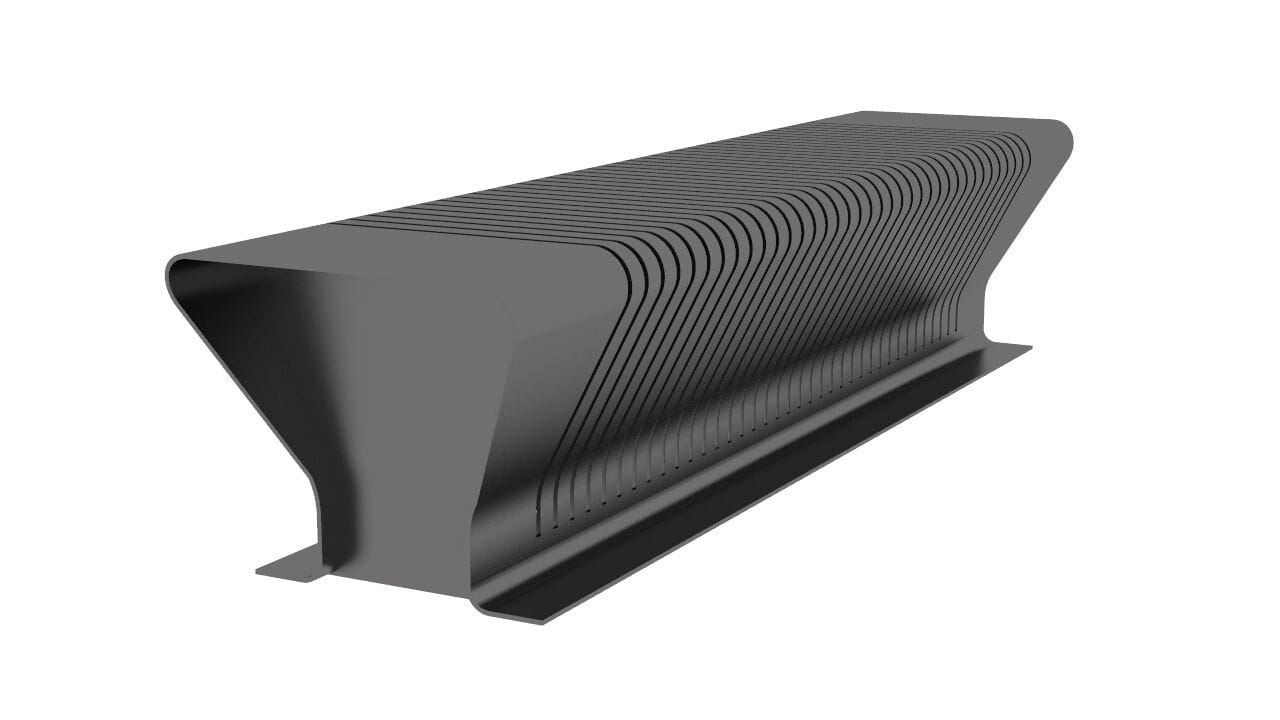 Стальная скамья без спинки CITYSì Zen ARCH-00078021 - Вид №10