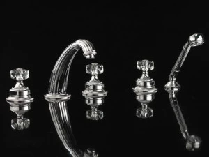 Devon&Devon Комплект для ванны на 5 отверстий с ручным душем King Exc-kn150