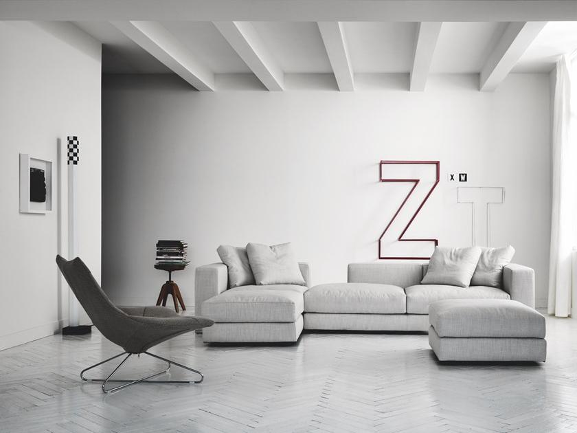 Saba Italia Секционный диван со съемным чехлом из ткани sun-id-1445684 - Вид №17